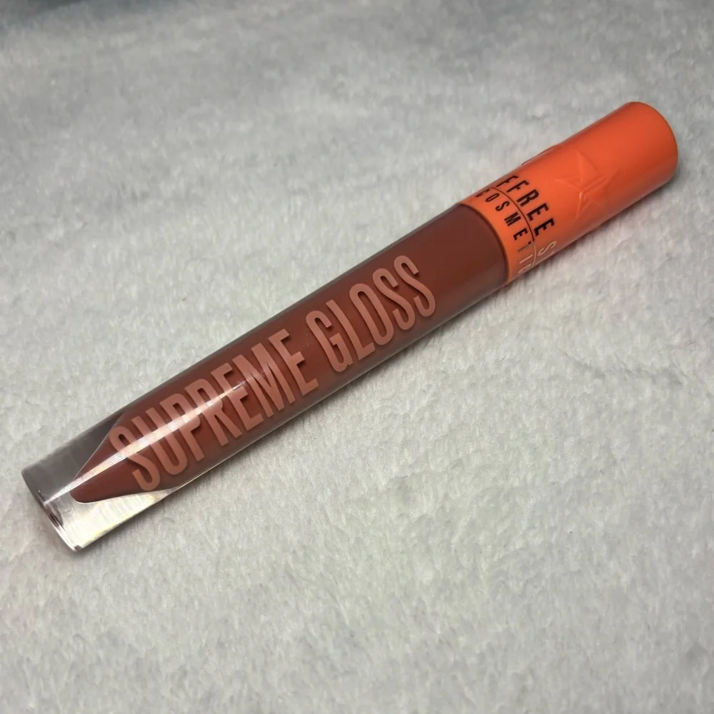 Limited Edition Jeffree Star Supreme Gloss- Never Content (Nude Brown) New! HTF